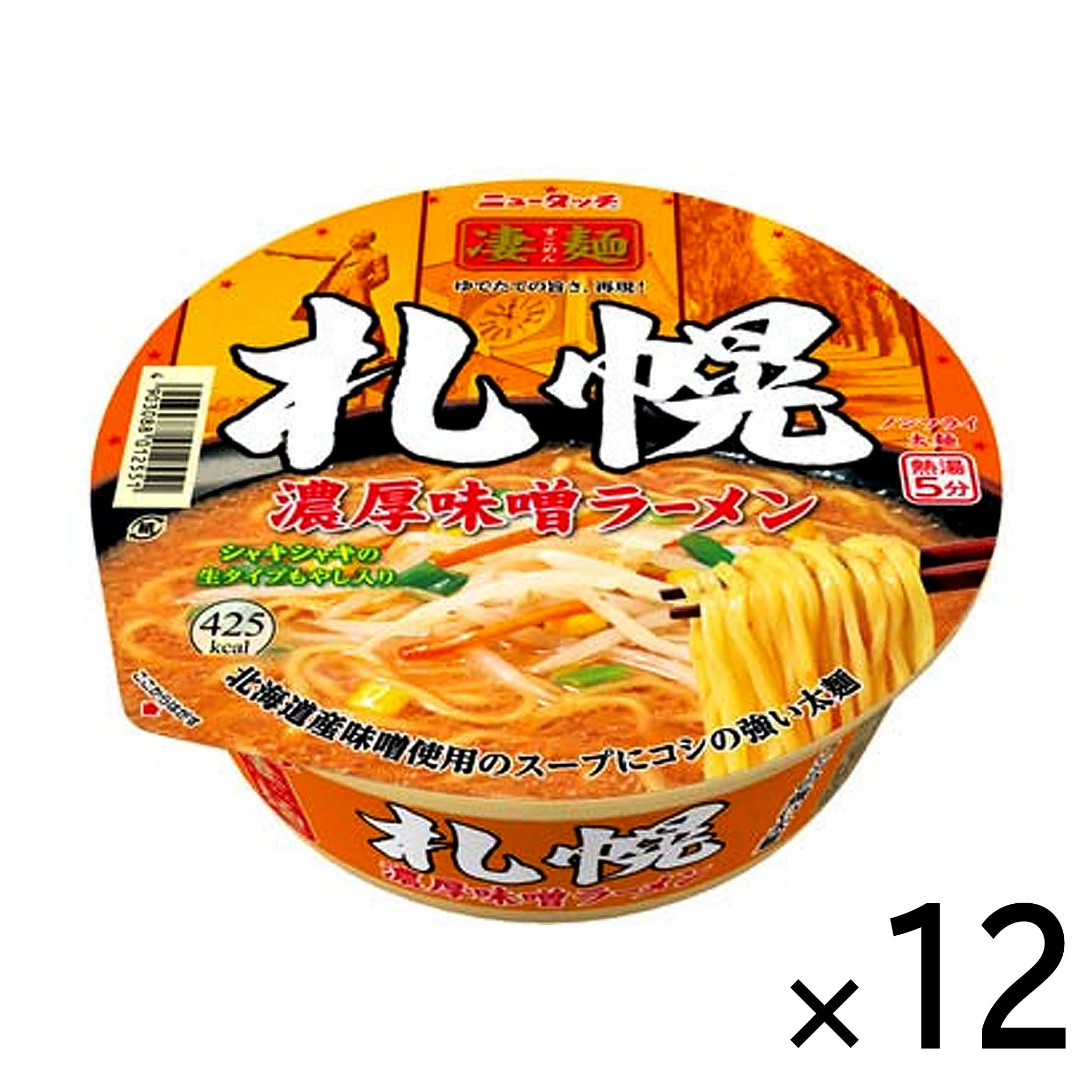 Yamadai New Touch Sugomen Sapporo Rich Miso Ramen (12-pack)